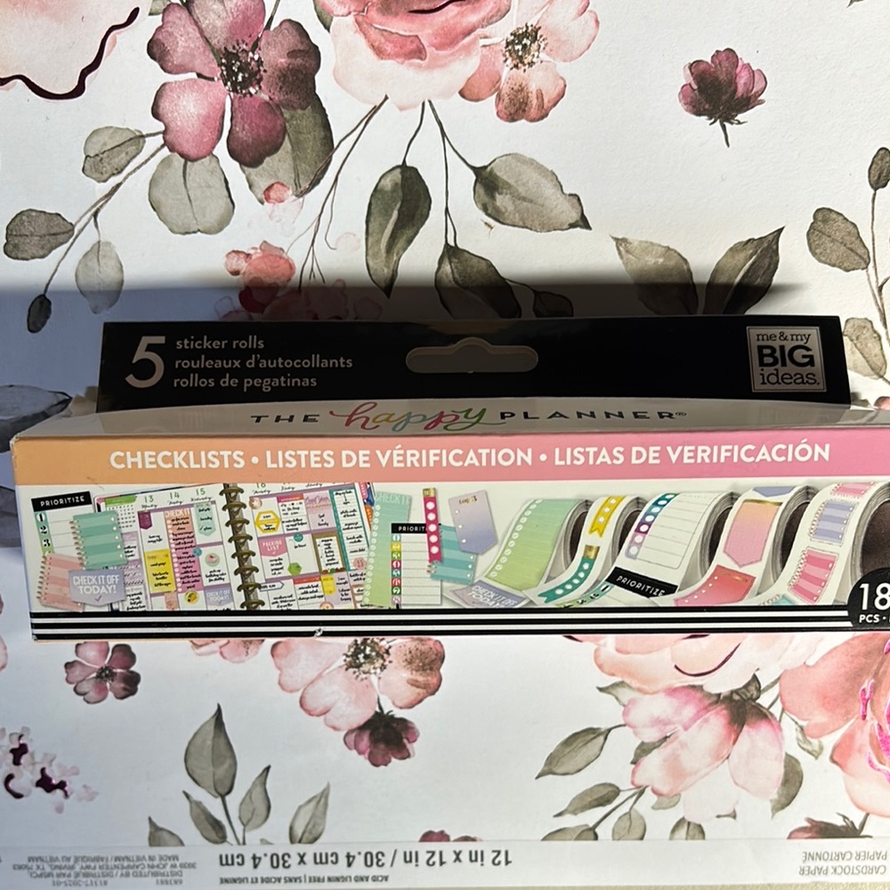 The Happy Planner Sticker Rolls